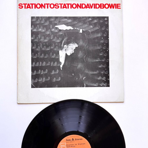 David Bowie Station to Station LP 1976 used, rock