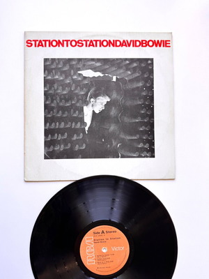 David Bowie Station to Station LP 1976 used, rock