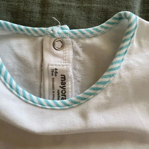 Mayoral baby romper like new, size 4-6 months