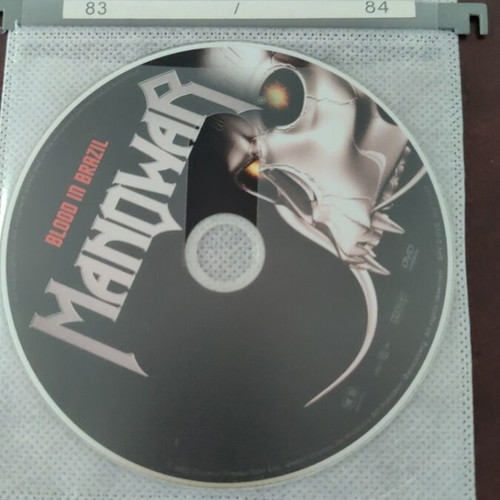 Manowar Hell on Earth Part II DVD, metal