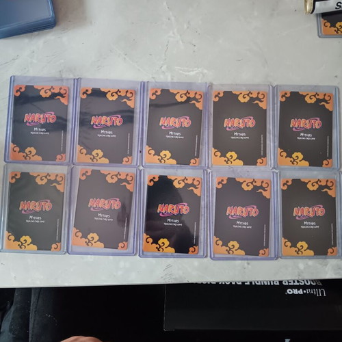 Naruto Mythos Full Secret Rare Card Set 10 Cards New
