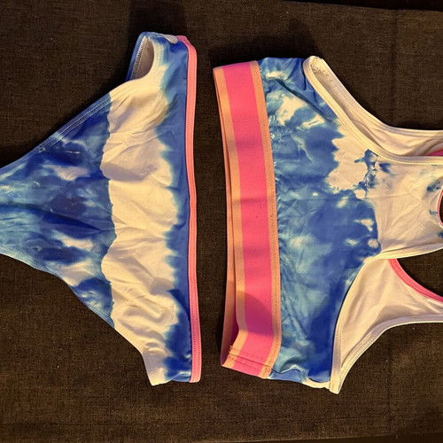 SugarFree Junior two-piece swimsuit used for girl 12 years old