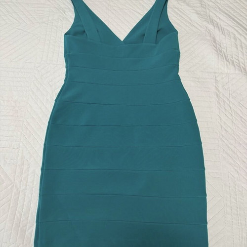 Mini Dress Silvian Heach turquoise size XS like new