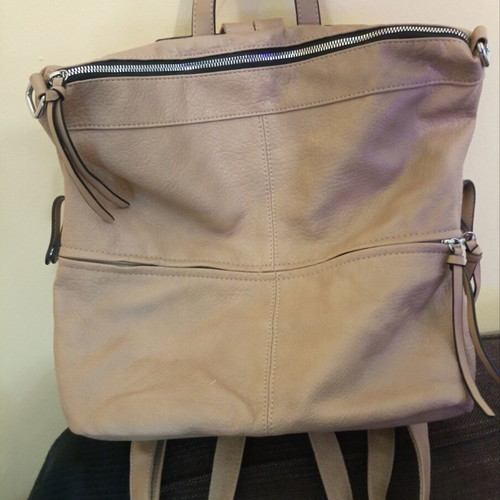 Women's backpack bag like new, soft leather
