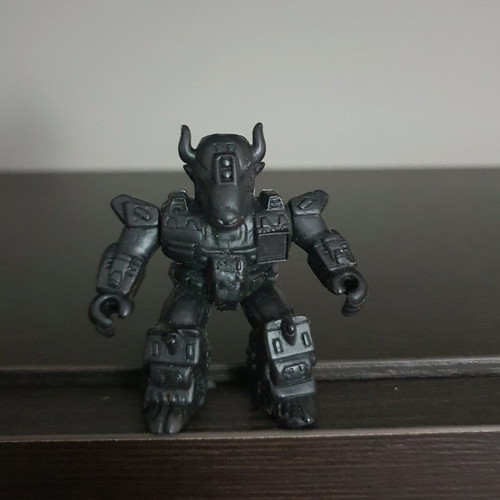 Bloodthirsty Bison Teratomachos figure used, black (1986)