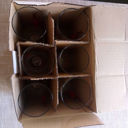 Craft Microbrewery Beer Glasses Set of 6 New in Box