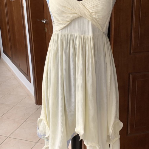 Viscose dress new, light draped summer style