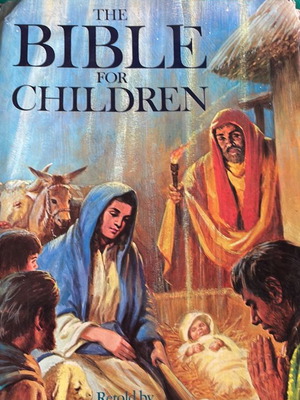 Illustrated Bible for Children like new, in English