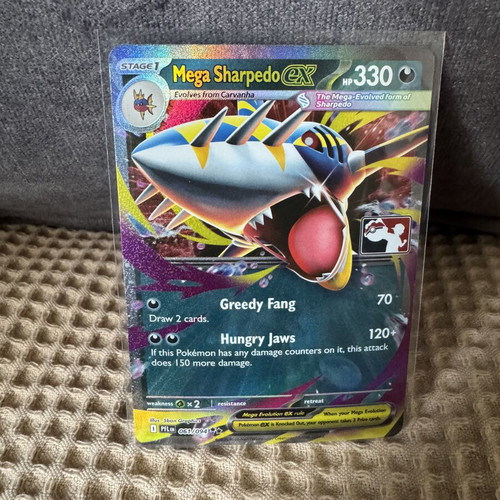 Mega Sharpedo ex Stamp Prize Pack Series Nine 9 Pokemon TCG new