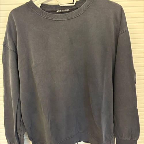 Zara sweater gray medium, like new, loose fit