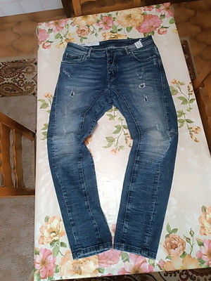 Cotton denim pants Cover like new, modern slim fit, w33
