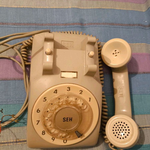 Greek retro telephone Standard electric used