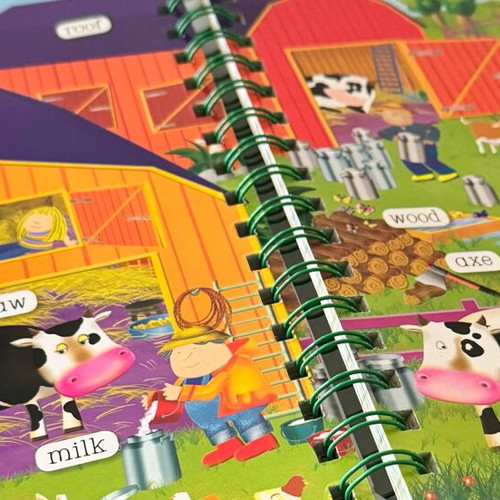 Children's book «My First 500 English Words» hardcover like new