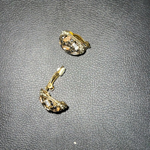 Clip-on earrings used