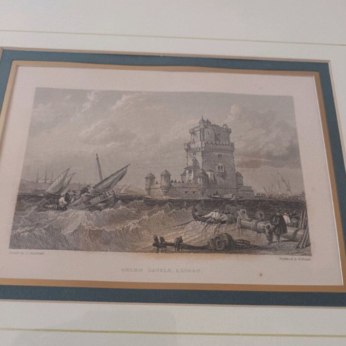 Chalcography by E.Finder 33x29 cm used with certificate from 1832