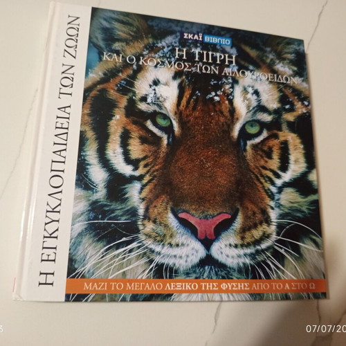 The Encyclopedia of Animals Volume 3 used, The Tiger and the World of Felines