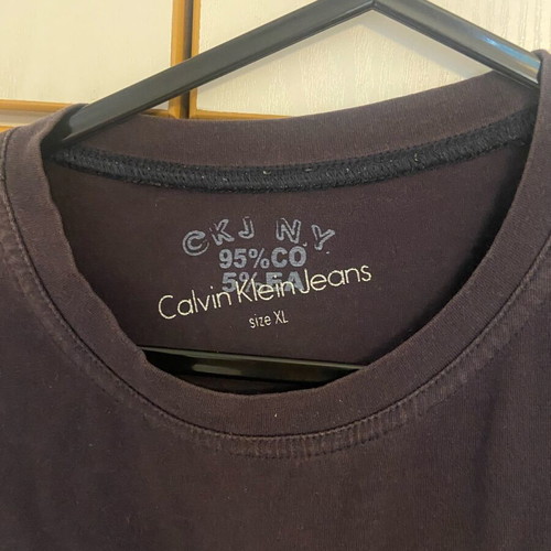 Calvin Klein T-shirt navy blue like new size XL
