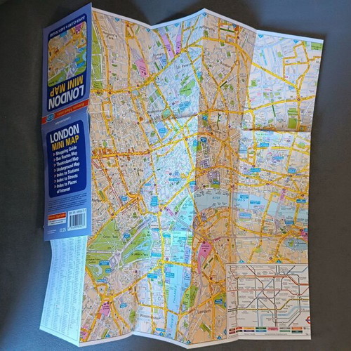 London Mini Map new pocket size