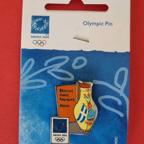 Authentic Athens 2004 Olympic Pin Set of 8, New