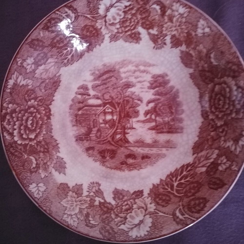 Porcelain bowl antique used in very good condition