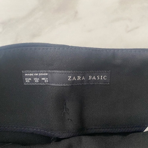 Zara black skort size XS like new