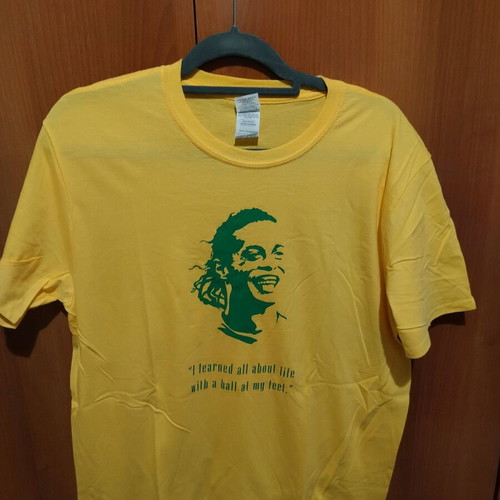 Pack of 5 T-shirts Maradona, Ronaldinho, Cruyff, Maldini, Roberto Baggio size Large, like new
