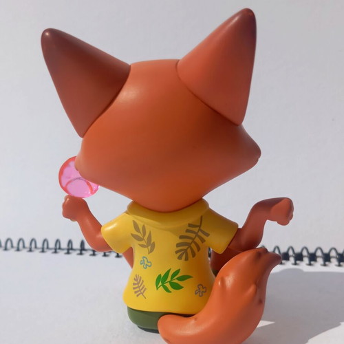MINISO Disney Zootopia Nick Wilde figure, 7.5 cm
