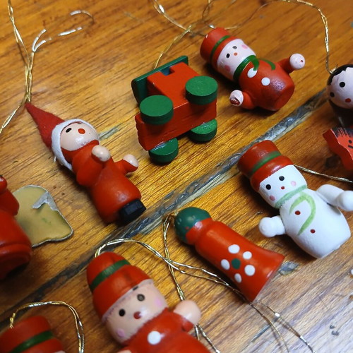 Mini Christmas ornaments used