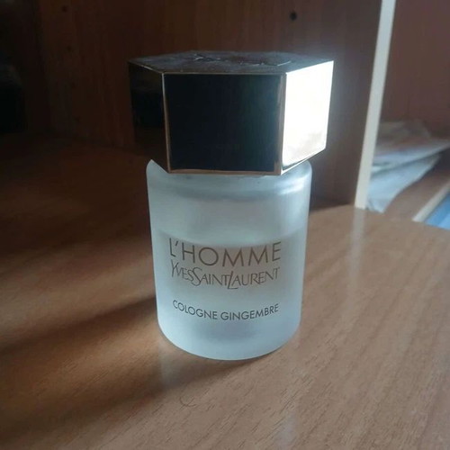 Yves Saint Laurent L'Homme Cologne Gingembre 100ml used limited edition 2011