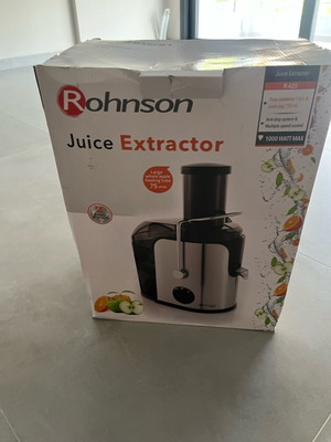 Rohnson R425 Juice Extractor 1000W refurbished, inox