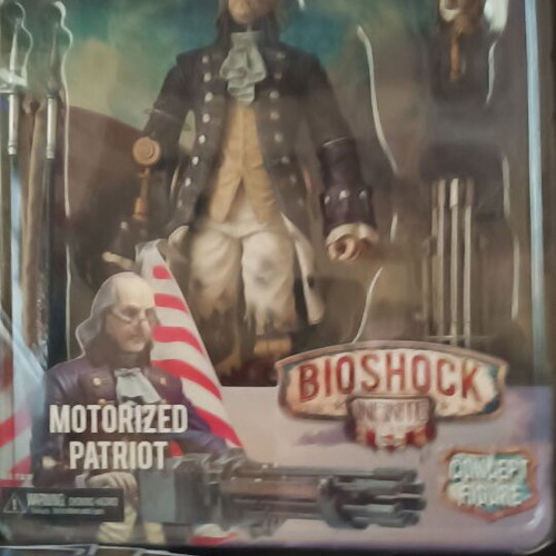 Neca Bioshock Infinite Motorised Patriot new