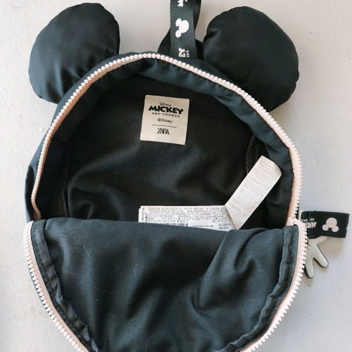 Disney Mickey Mouse backpack like new, black