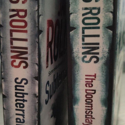 James Rollins The Doomsday Key and Subterranean books like new, premium editions