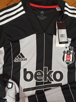 Besiktas football shirt new, Adidas, with Beko logo