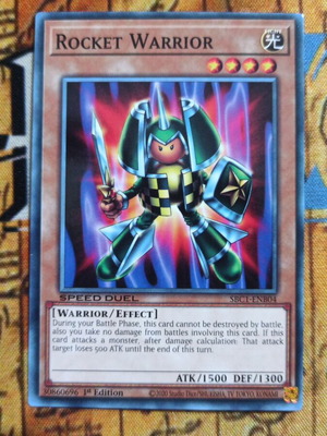 Rocket Warrior κάρτα Yu-Gi-Oh! σαν καινούργιο