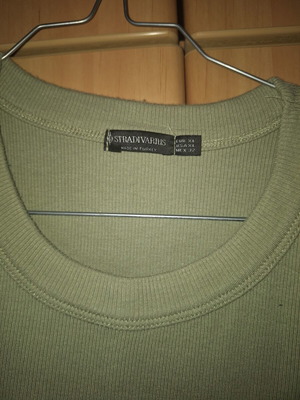 Stradivarius Khaki Blouse like new, size XL