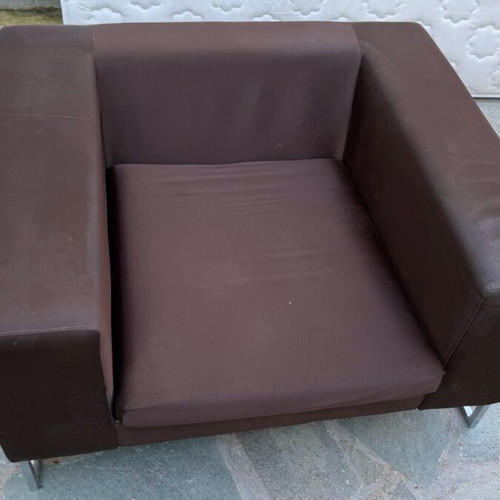 Sofa three-seater and single used