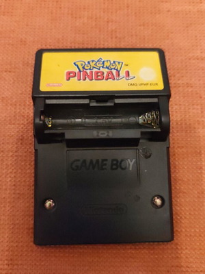 Pokémon Pinball for Nintendo Game Boy used, missing battery cover