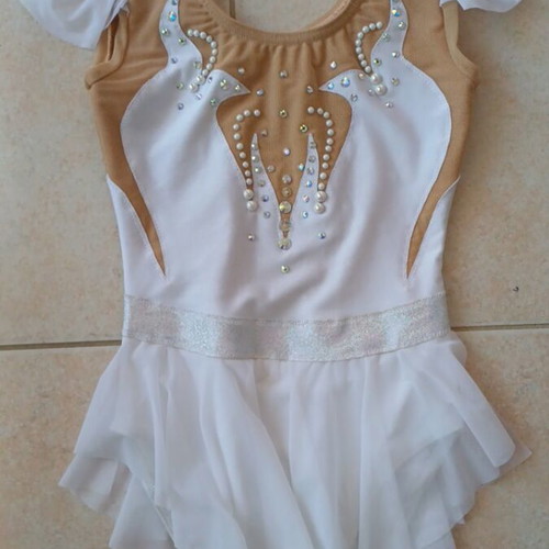 Rhythmic gymnastics leotard like new for girls 8-9 years old