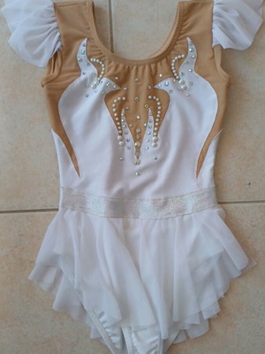 Rhythmic gymnastics leotard like new for girls 8-9 years old