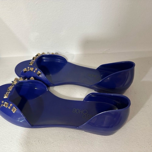Feng Shoe Peep Toe blue ballerina shoes new