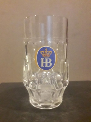 Hofbrau 0.5 Beer Mug used with slight signs of wear
