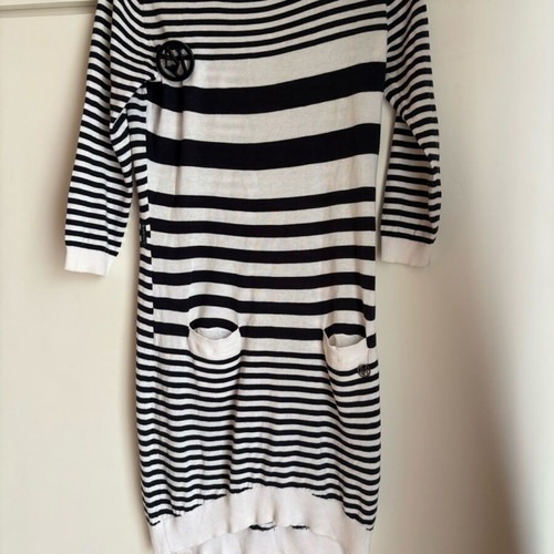 Armani Jeans dress like new, white and blue, size S