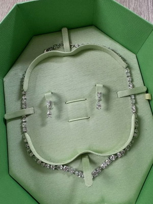 Σετ κοσμημάτων Swarovski Mesmera νέο, λευκό
