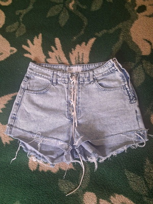 Bershka shorts blue size 38 like new