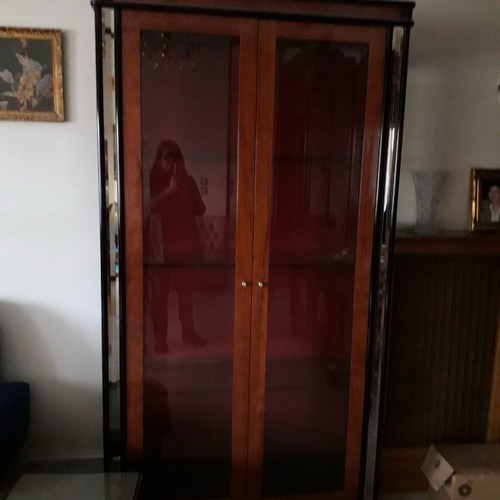 Antique Crystal Cabinet like new