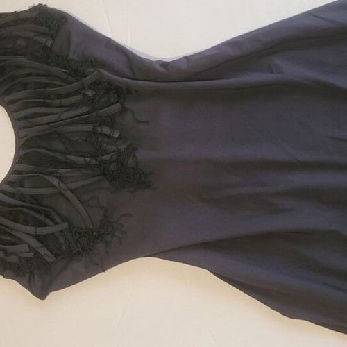 House of Dereon black fitted dress like new, size M
