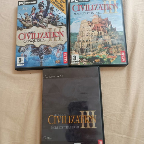 Civilization 3 PC games like new, pack