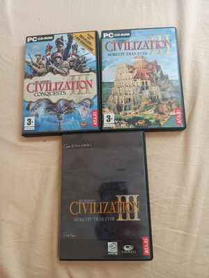 Civilization 3 PC games like new, pack