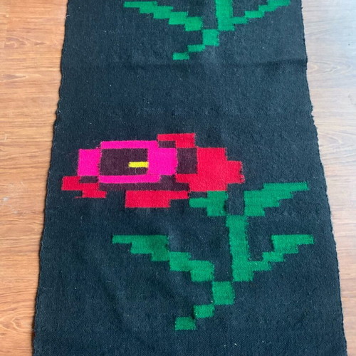 Handmade wool rugs new with traditional technique and vintage design